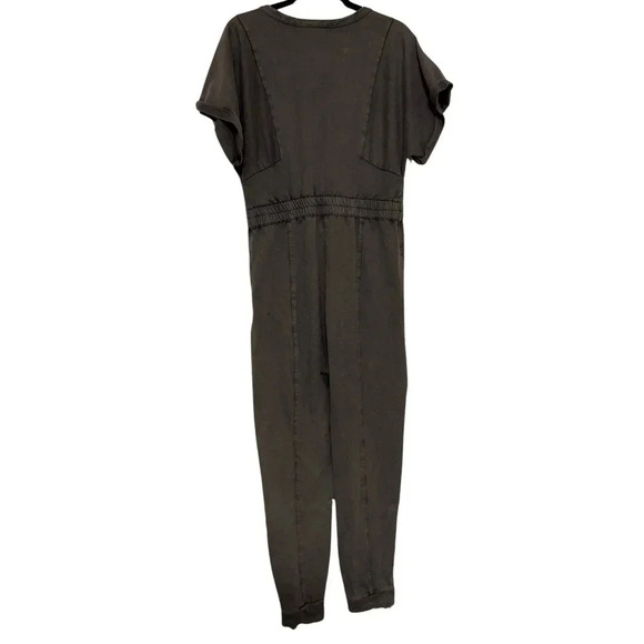 Anthropologie Saturday Sunday Women Jumpsuit Elastic Waist Straight Leg - Size S - Picture 8 of 9